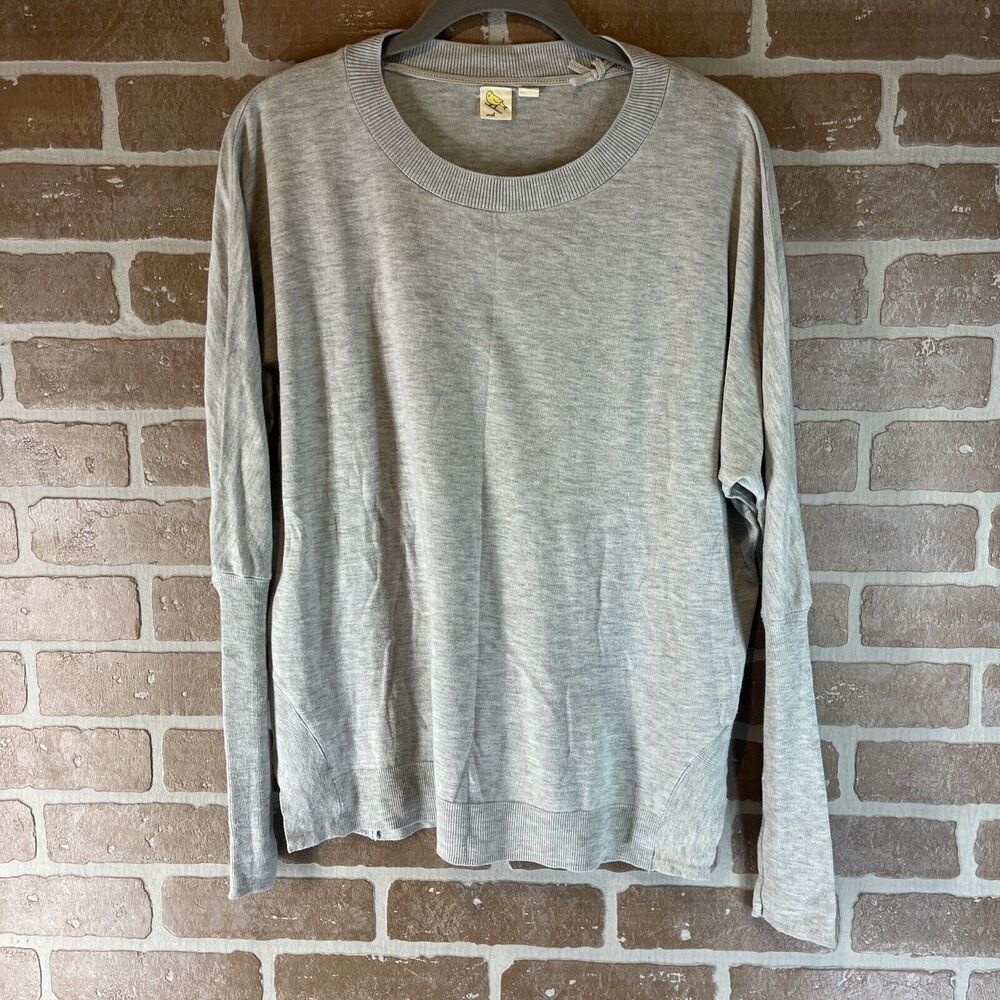 Anthropologie Women’s Gray Sweater S, Cozy, Long Sleeve, Soft